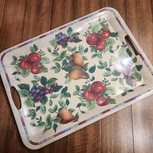 Sakura evolution Melamine Vintage Style Fruit Harvest Melamine Serving Tray